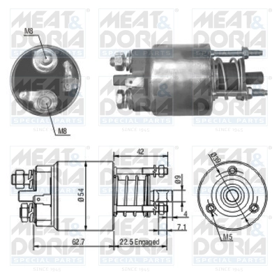 Solenoid Switch, starter